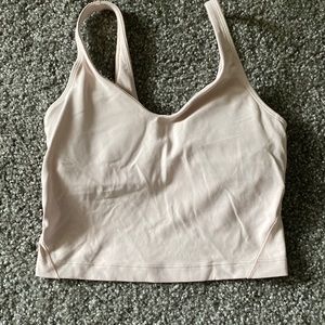 Lulu Lemon Light Pink Align Tank Top